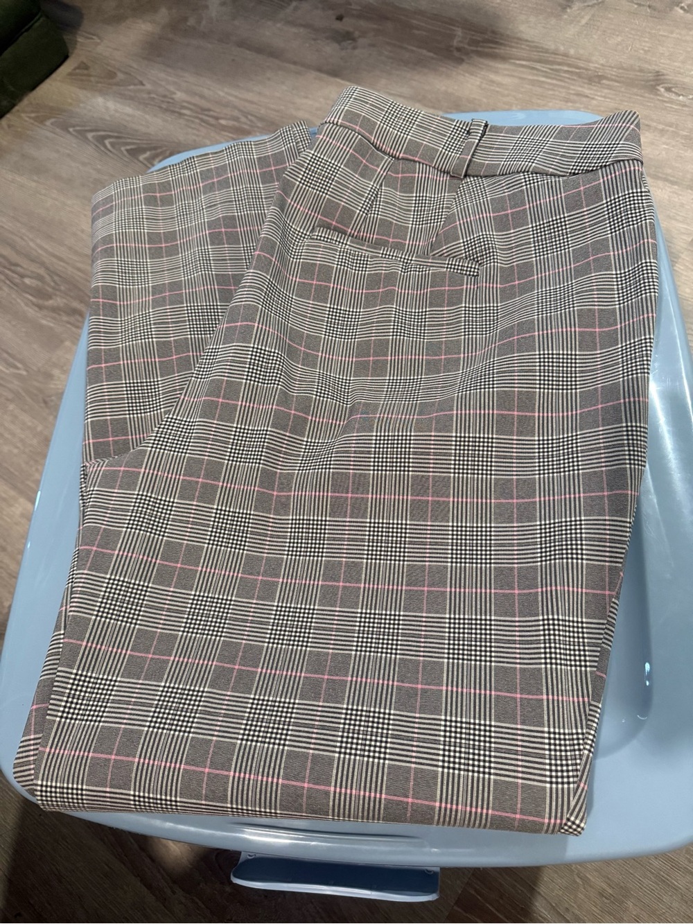 Plaid Dress Pants